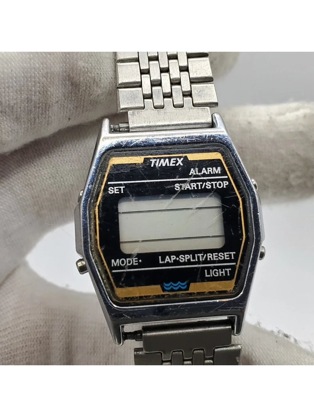 Vintage 1991 Timex Digital K Cell  Watch For Parts Or Repair